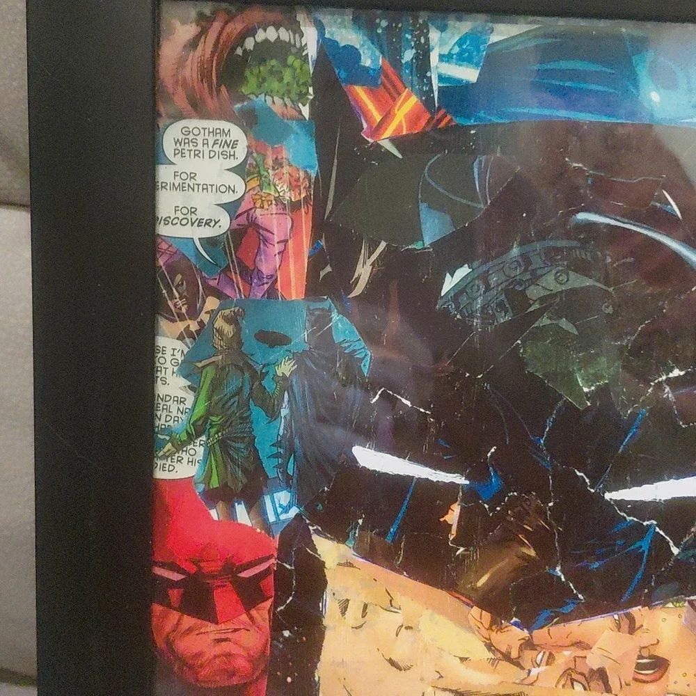 BATMAN COMIC WALL ART